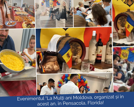 Eveniment organizat pentru moldovenii din Pensacola, Florida